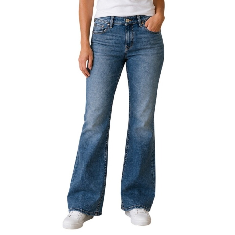 Silver Jeans Co Medium Wash Blue Toni Mid Rise Bootcut Jeans Women's 30/33